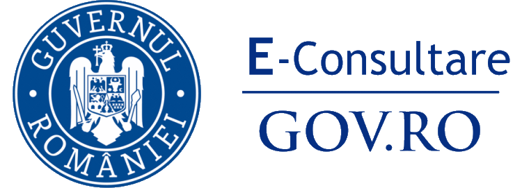Logo: e-consultare.gov.ro