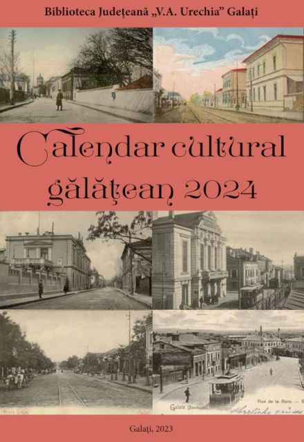 Calendarul Cultural Gălățean 2024